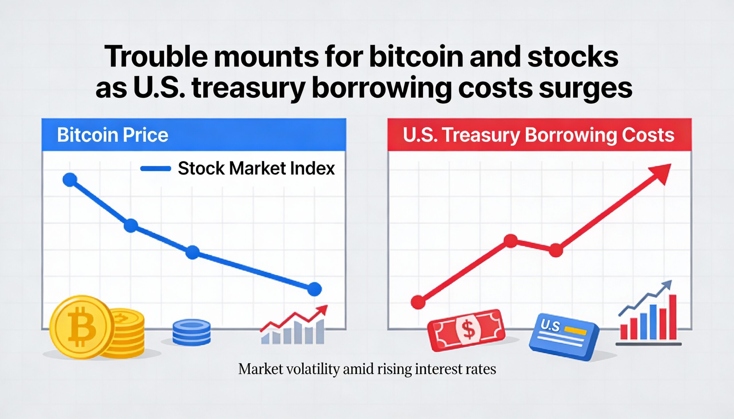 Freepik  Trouble Mounts For Bitcoin And Stocks As Us Treasu  86675