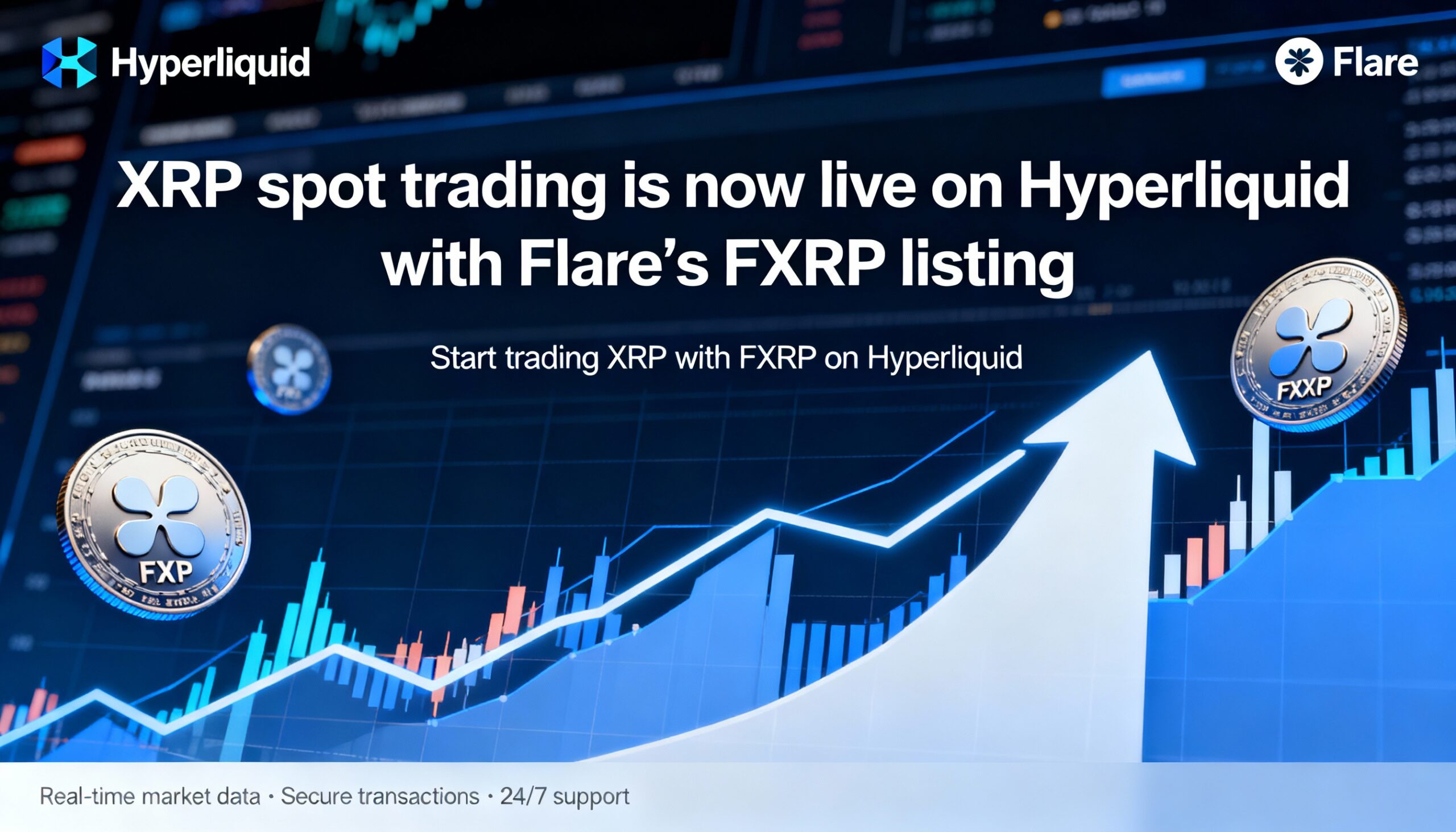 Hyperliquid has enabled XRP spot trading as Flare’s FXRP goes live on the platform.
