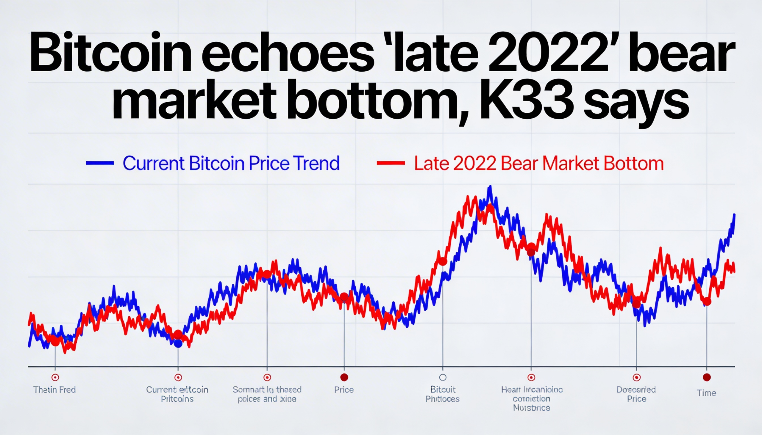Bitcoin reflects signals similar to its late 2022 bottom, K33 analysis shows