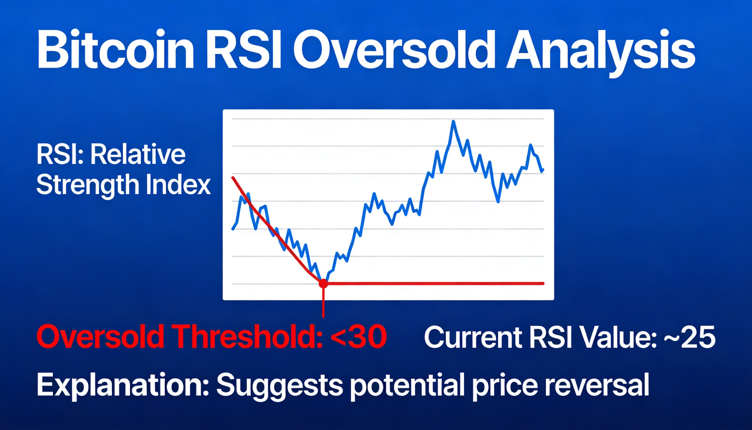 Bitcoin’s RSI plunges into oversold territory — why it matters