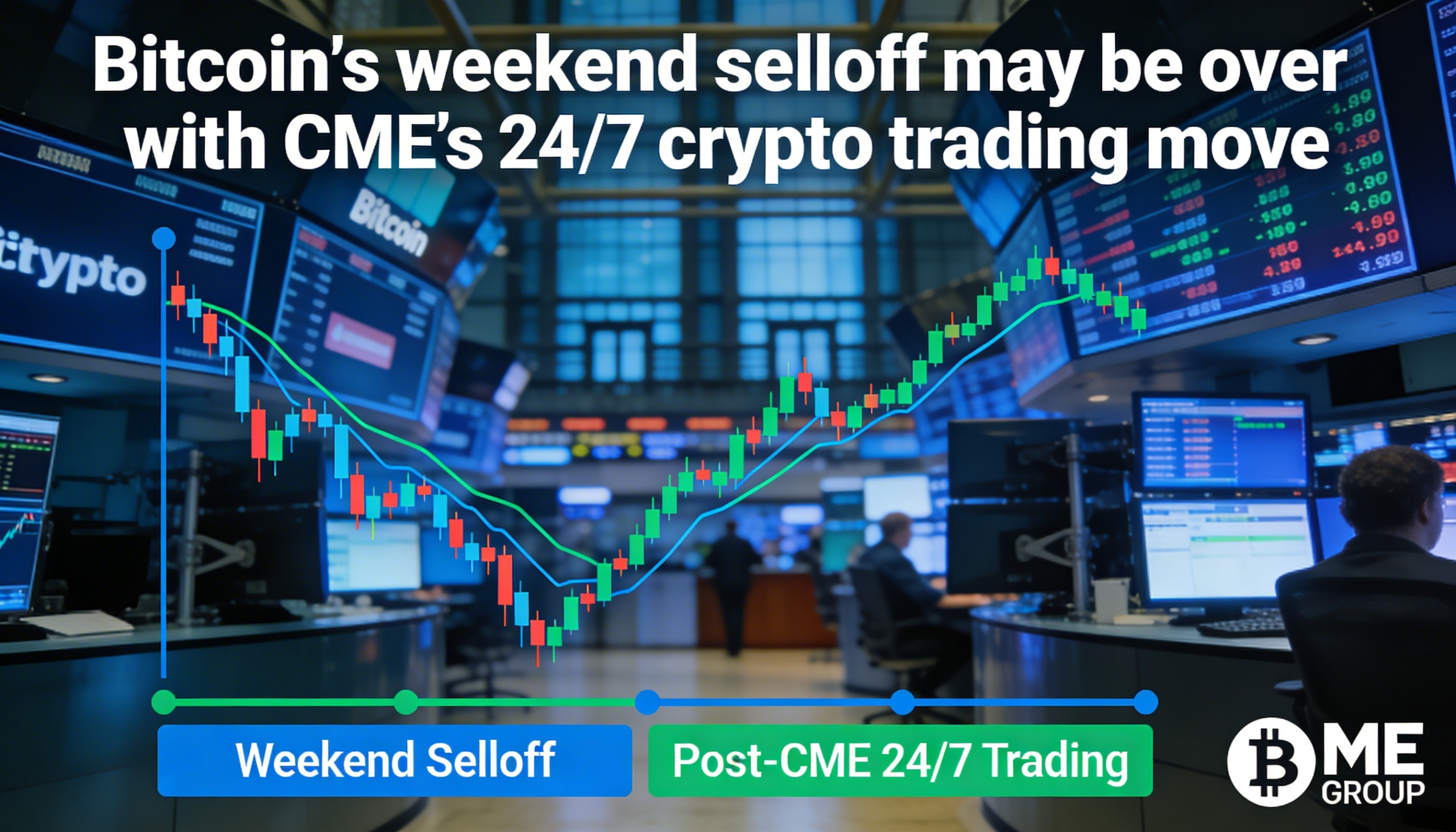 Freepik  Bitcoins Weekend Selloff May Be Over With Cmes 247  44126