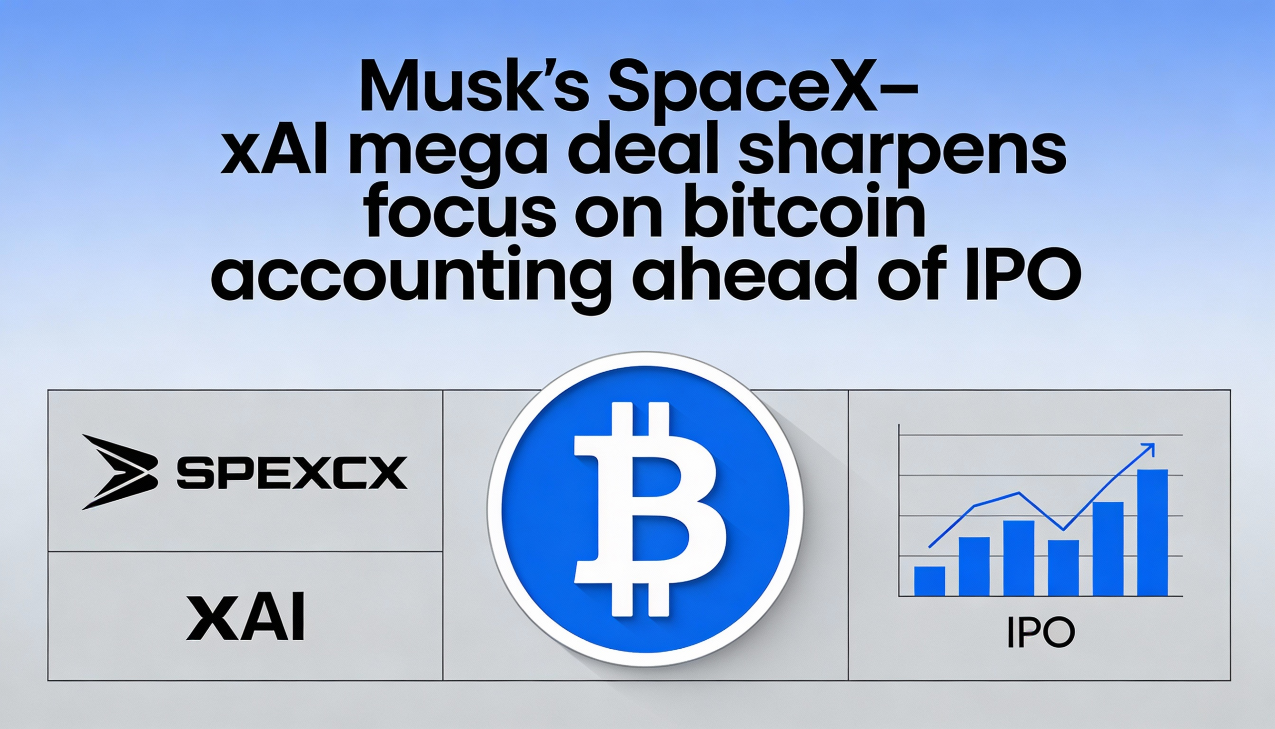 SpaceX–xAI deal reignites debate over bitcoin accounting ahead of IPO plans