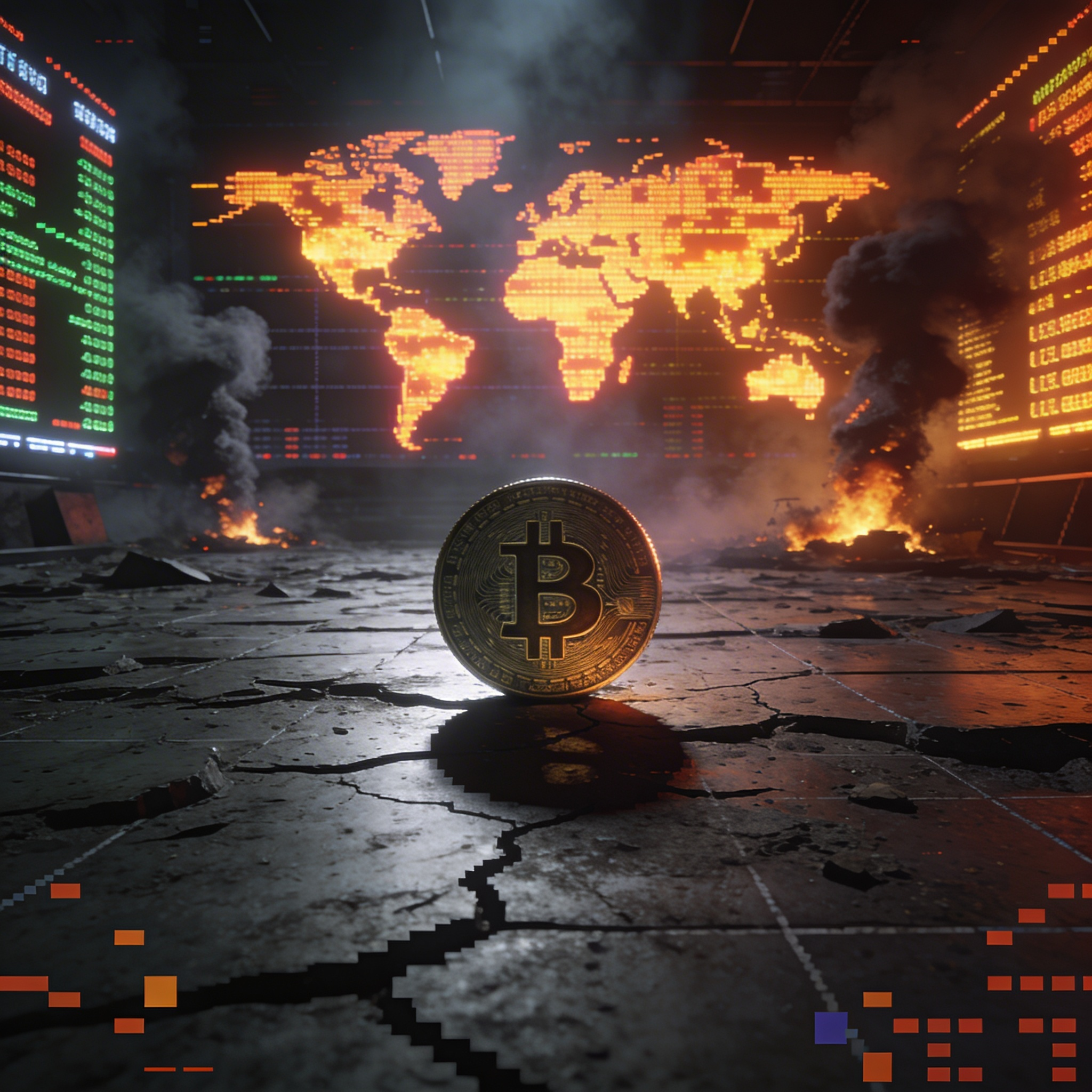 Bitcoin holds key levels as Iran war triggers global stock market meltdown