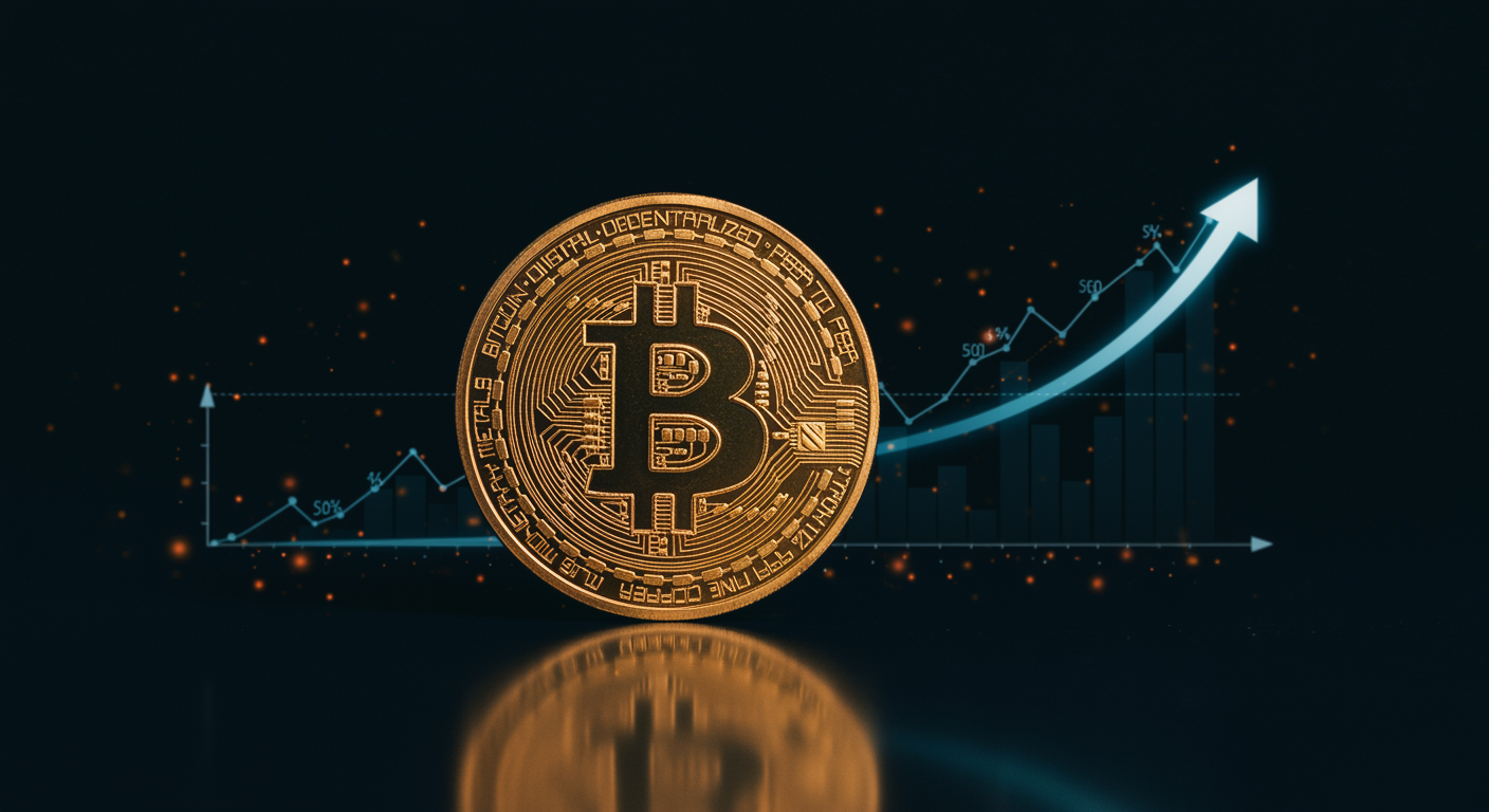 Bitcoin approaches $75,000, with gains nearing 25% since its February bottom.