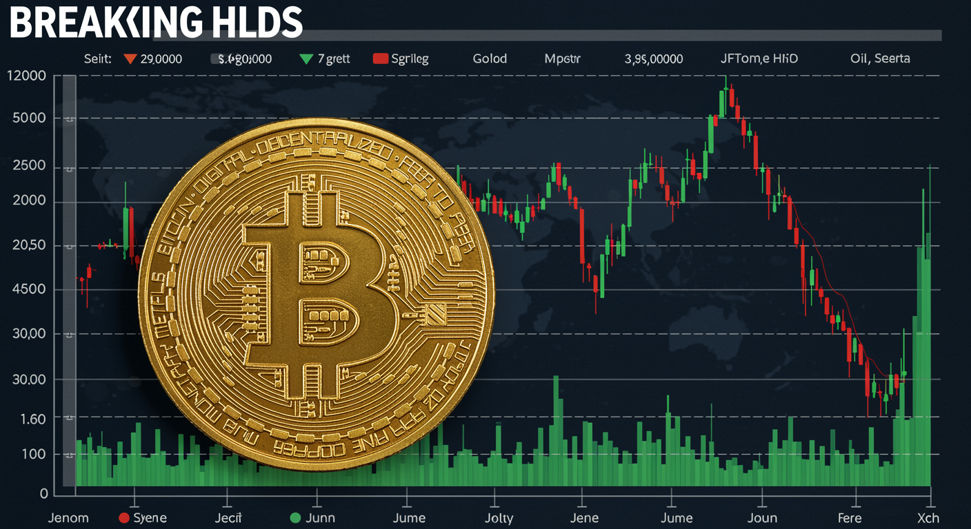 Bitcoin maintains $69,000 while gold tumbles and oil spikes, but an analyst suggests sitting out.