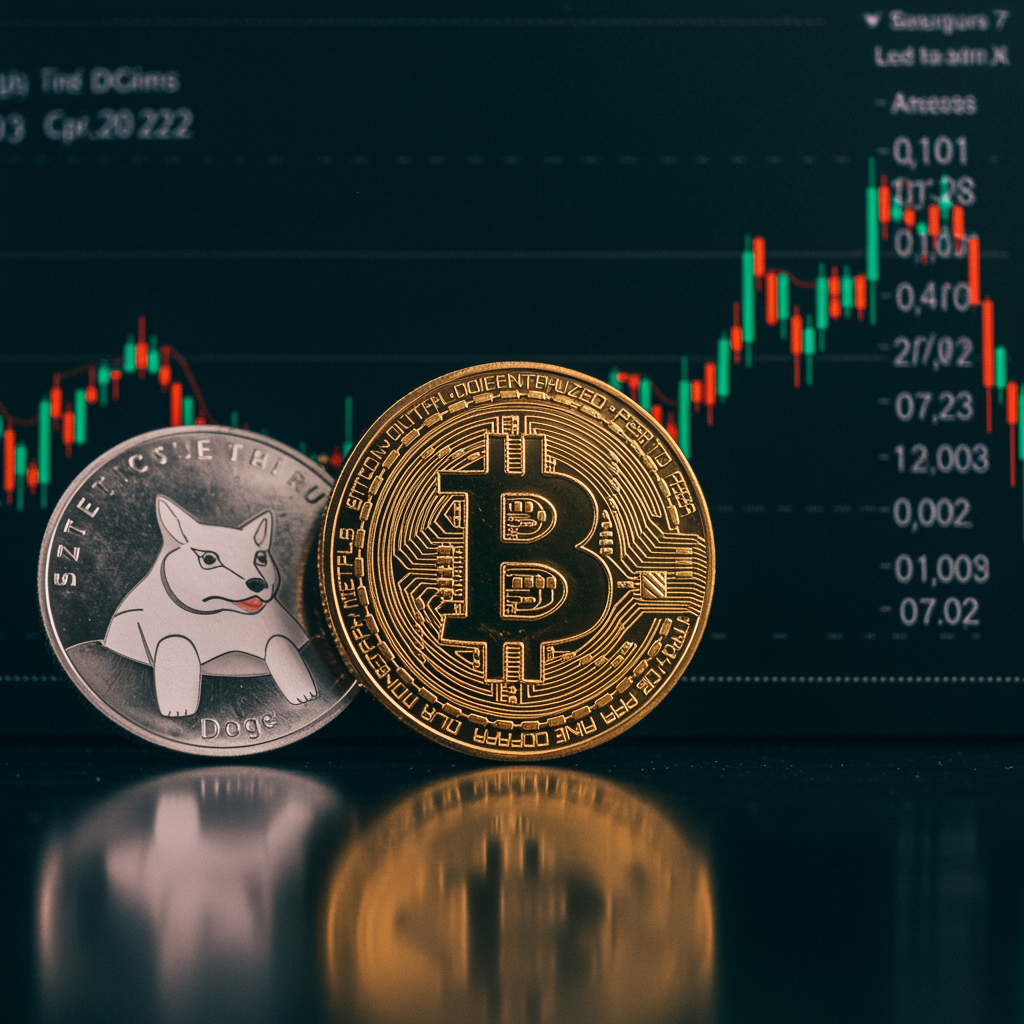 BTC drops below $71,000, dragging ETH and DOGE lower as rally meets key resistance.