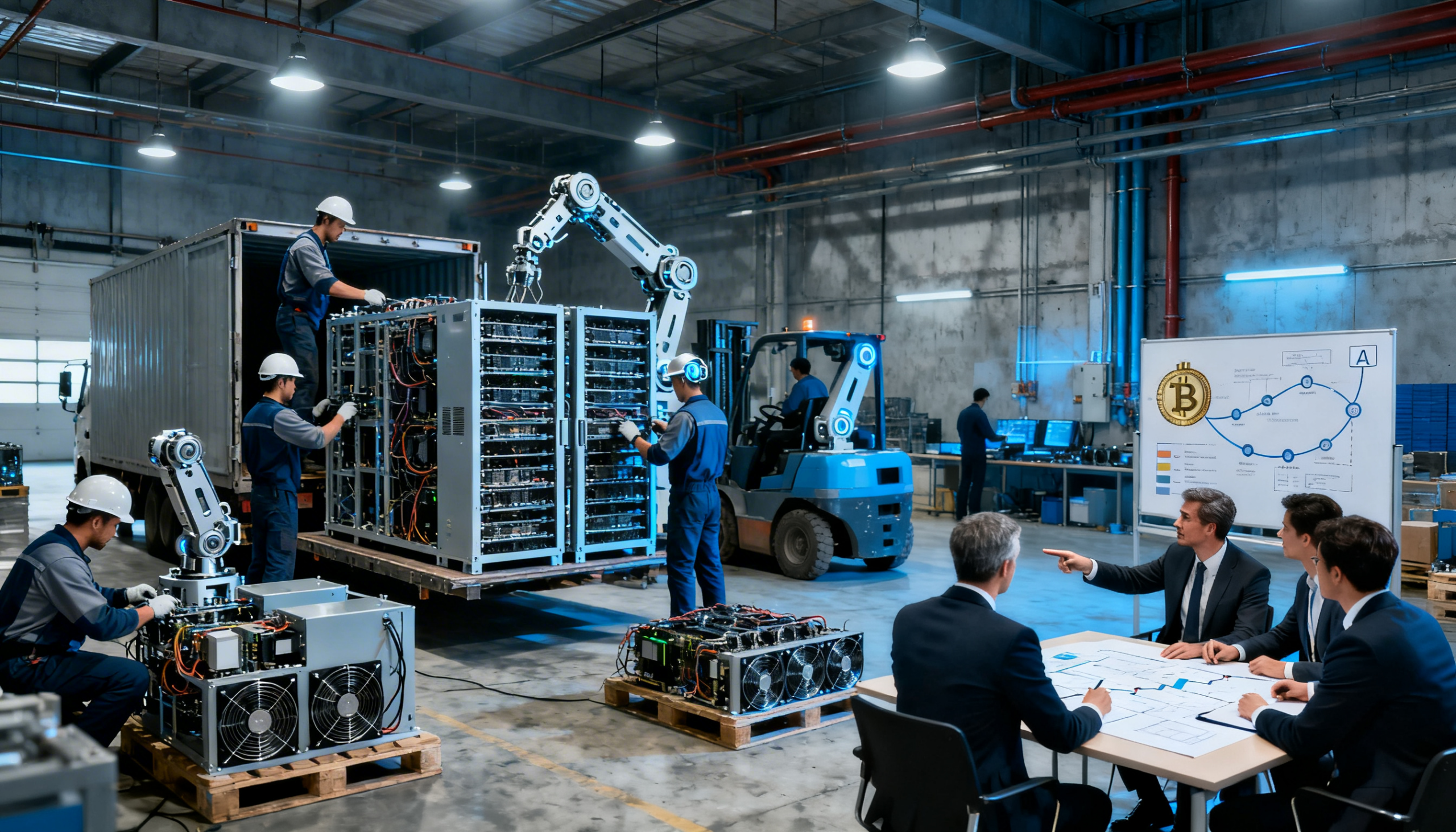 Miners are entering the AI space, offloading bitcoin to bankroll their transformation.