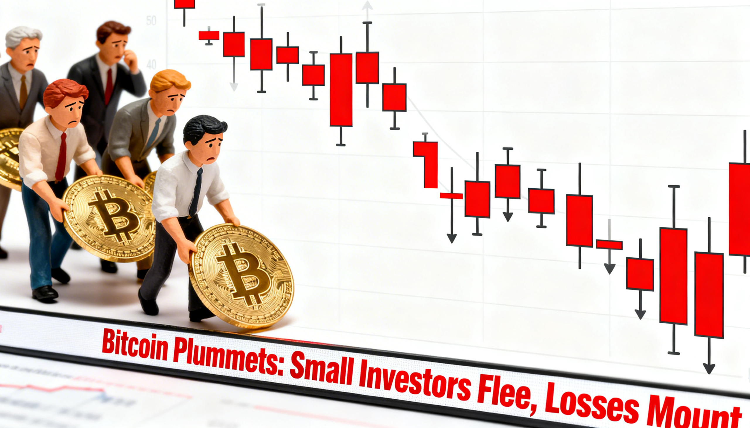 Retail-driven selling intensifies as bitcoin prices move lower.