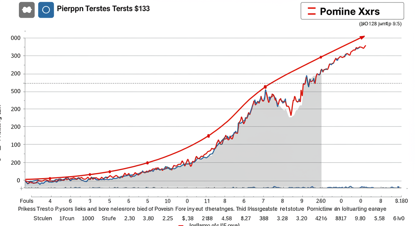 Weak price action and elevated leverage push XRP toward $1.33 in a precarious setup.