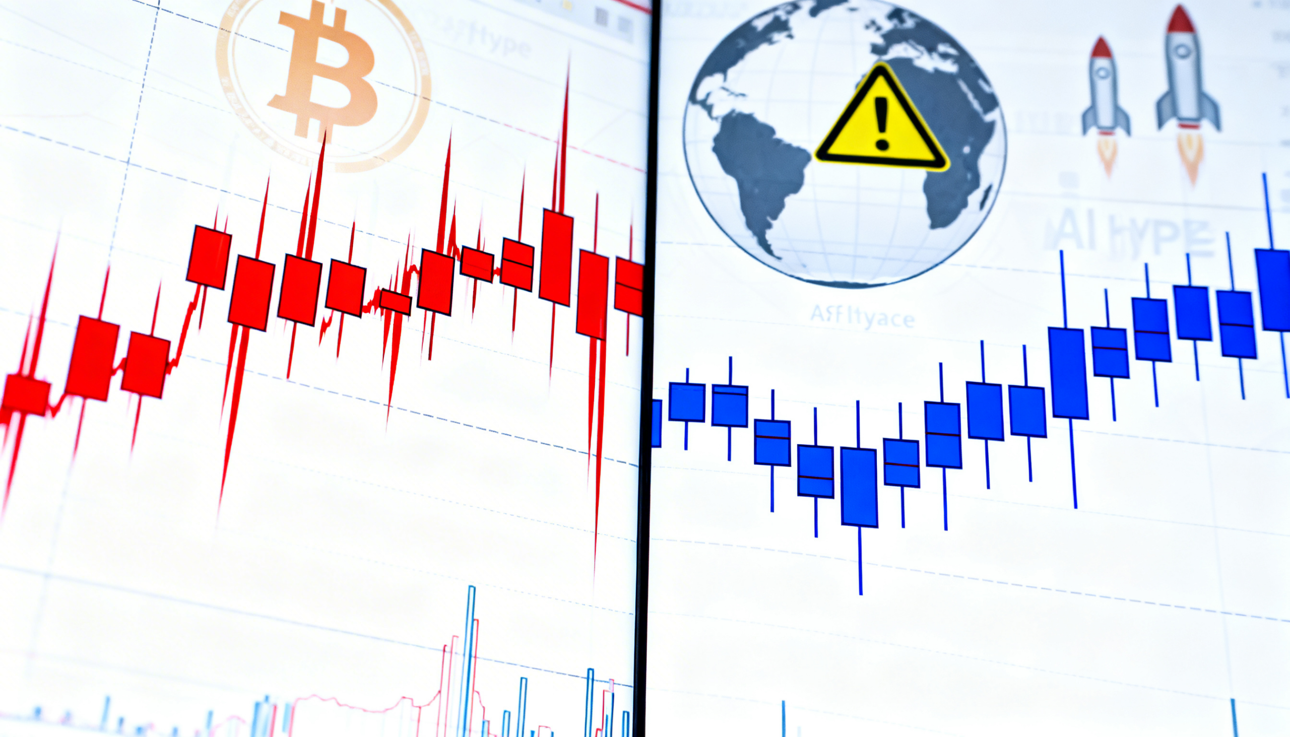 Bitcoin moves out of sync with software stocks as Iran war and AI trends alter market structure