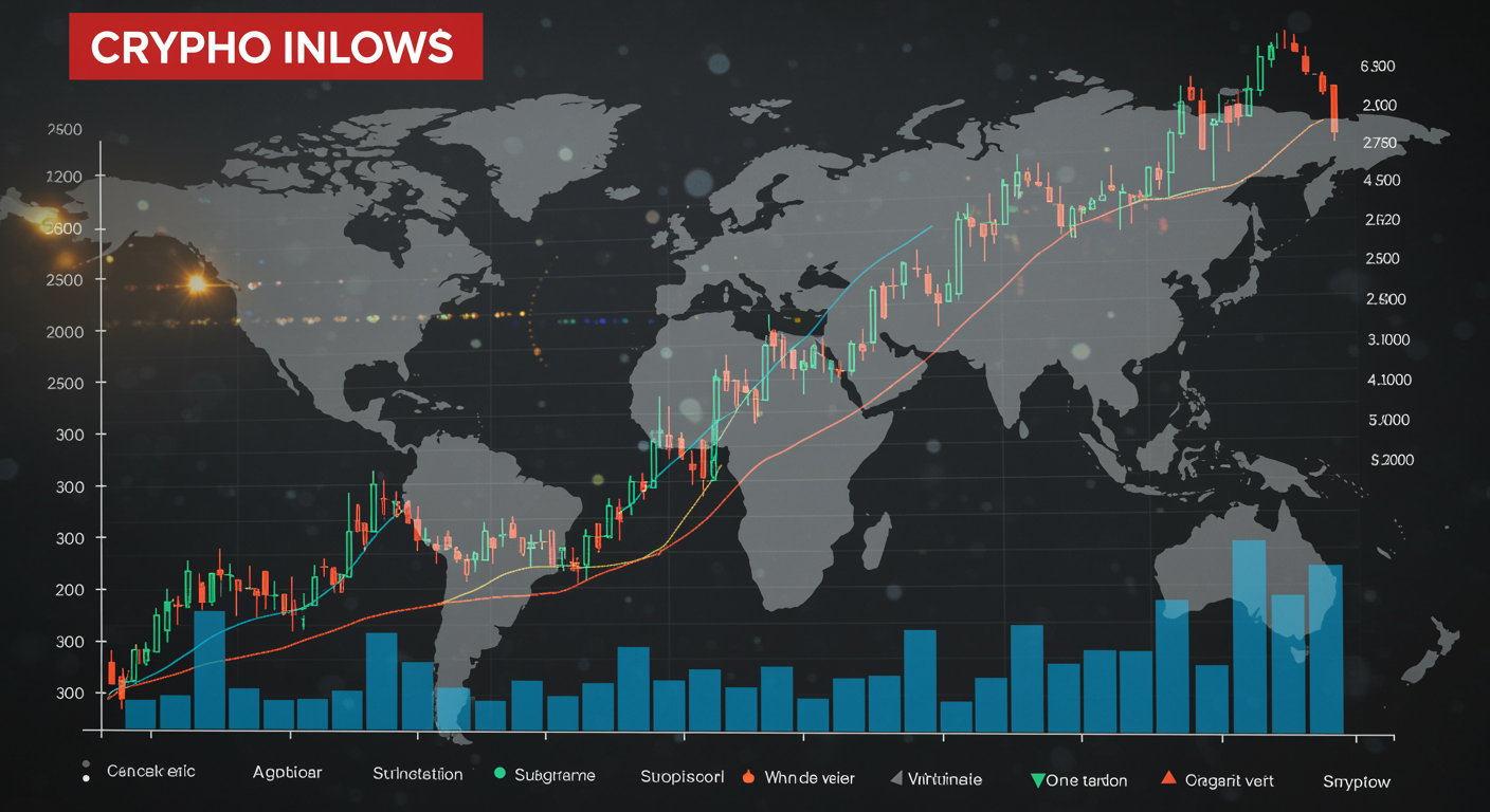 XRP and one country dominate as crypto inflows recover to $224 million