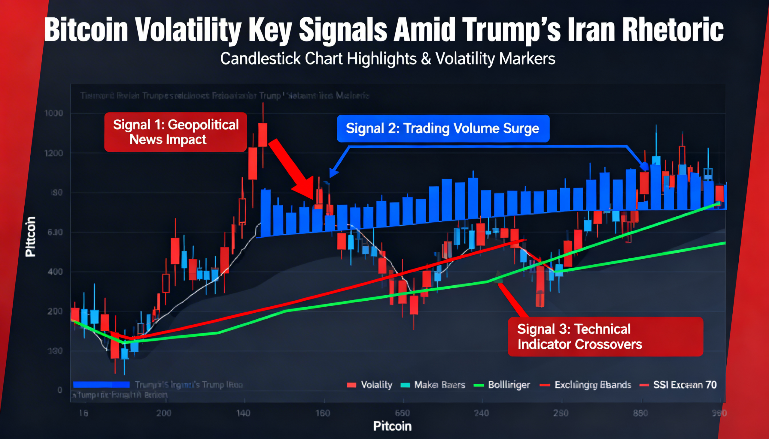 Three critical metrics to watch as bitcoin reacts to Trump’s Iran rhetoric swings.