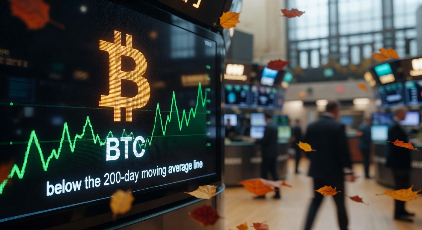 Bitcoin lingers below key technical support, with Treasury yields a likely drag