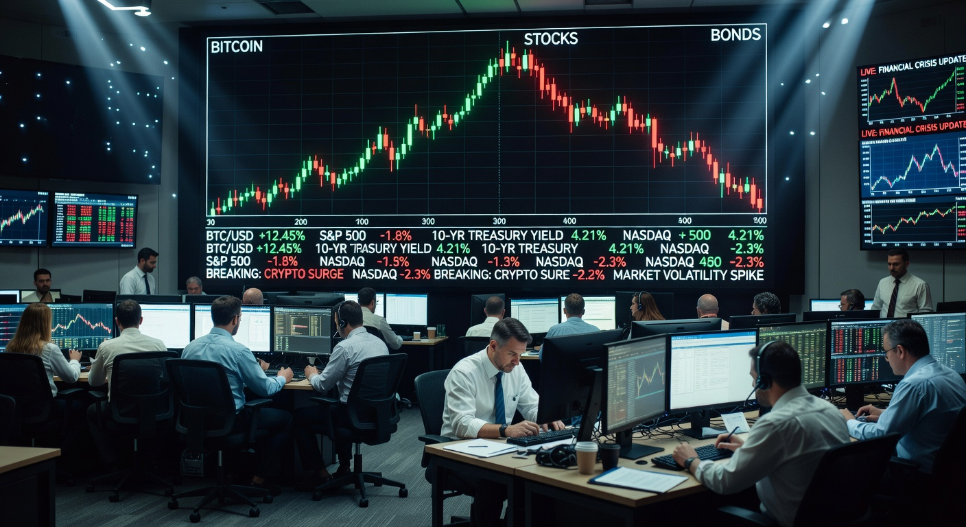 Bitcoin is positioning for a comeback against stocks and bonds after losing ground to traditional markets.