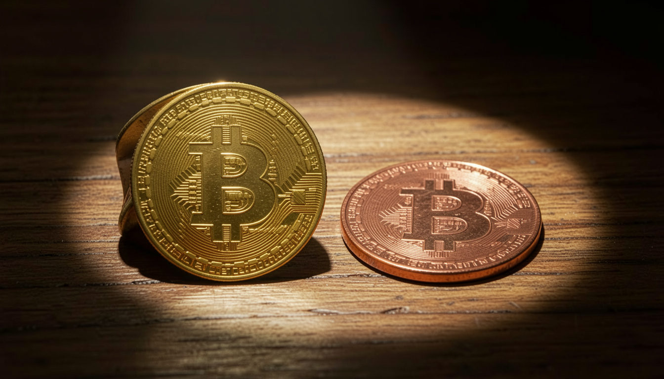 Copper outpaces gold in a 2020-like move, suggesting a looming bitcoin breakout