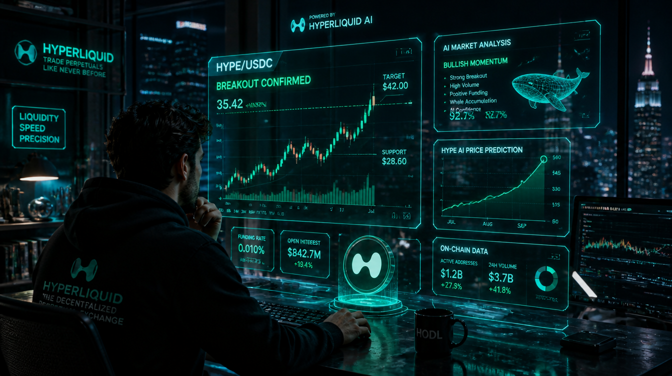 A trader in the crypto market sees Hyperliquid and AI tokens at the forefront of the next altcoin rally.