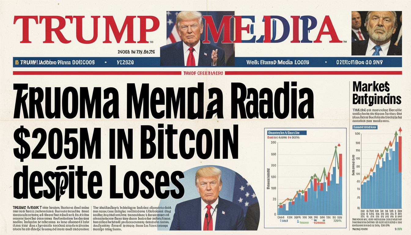 As losses on crypto bets deepen, Trump Media insists it moved, not sold, $205 million in bitcoin.