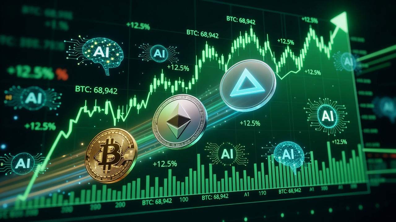 BTC Breaks $60,000 Again as ETH, SOL Mirror Strength in AI Stock Comeback