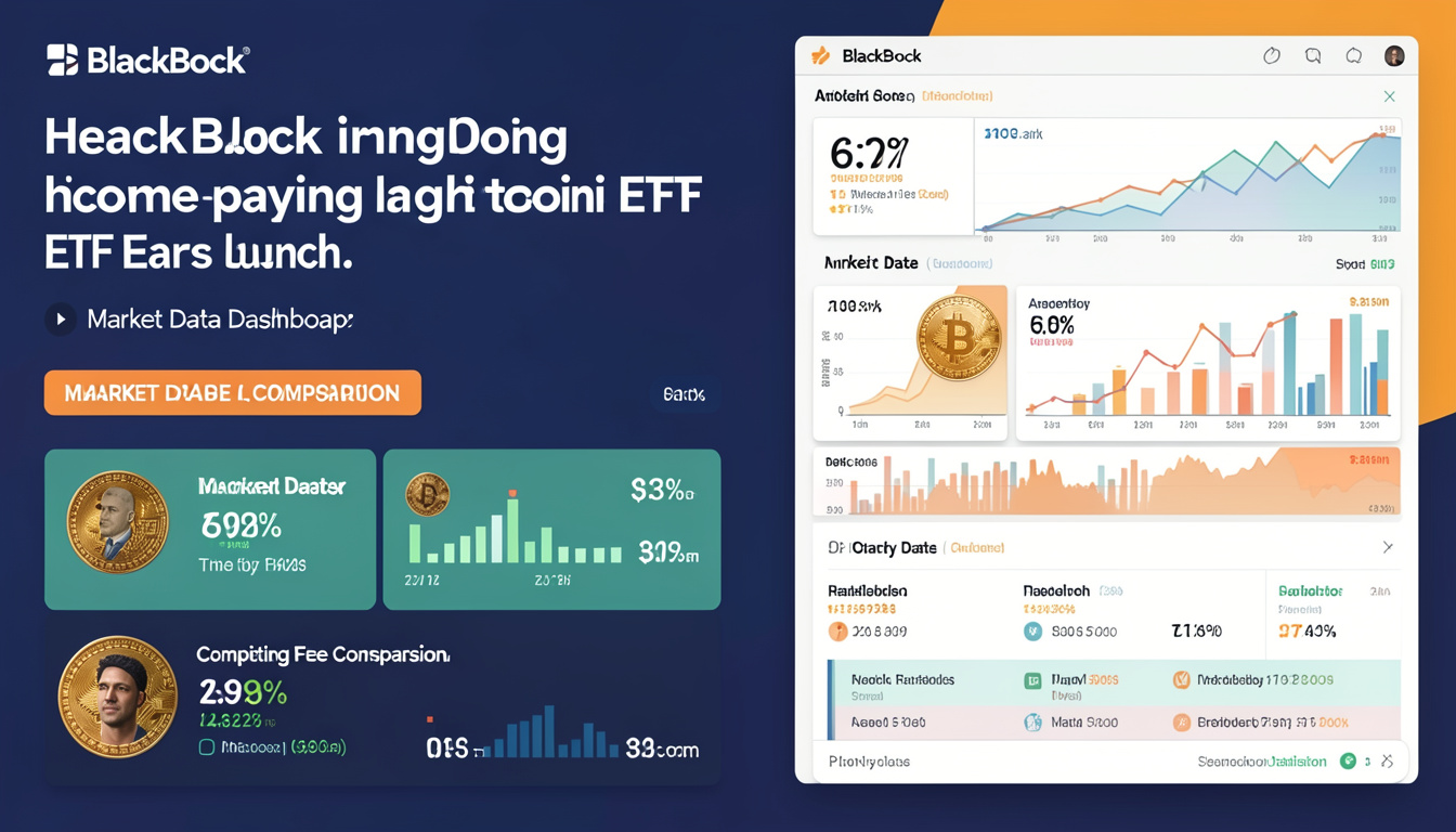 BlackRock’s New Bitcoin Income ETF Targets Rivals With Aggressive Fee Structure