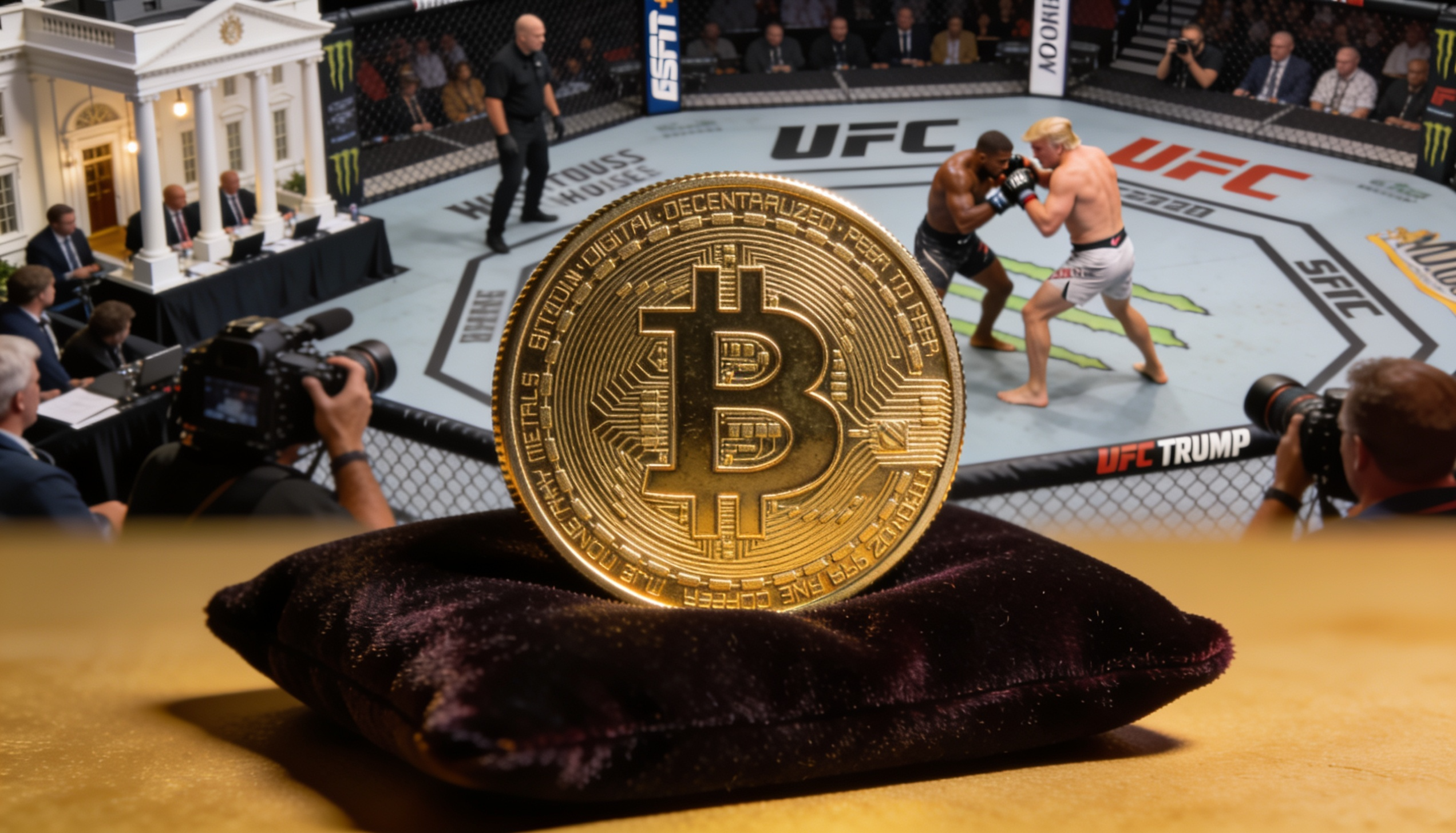 White House UFC Event Sees Debut of Trump-Backed USD1 Stablecoin Rewards