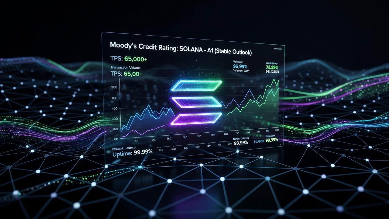 Solana Lands Breakthrough Integration as Moody’s Credit Ratings Go Onchain
