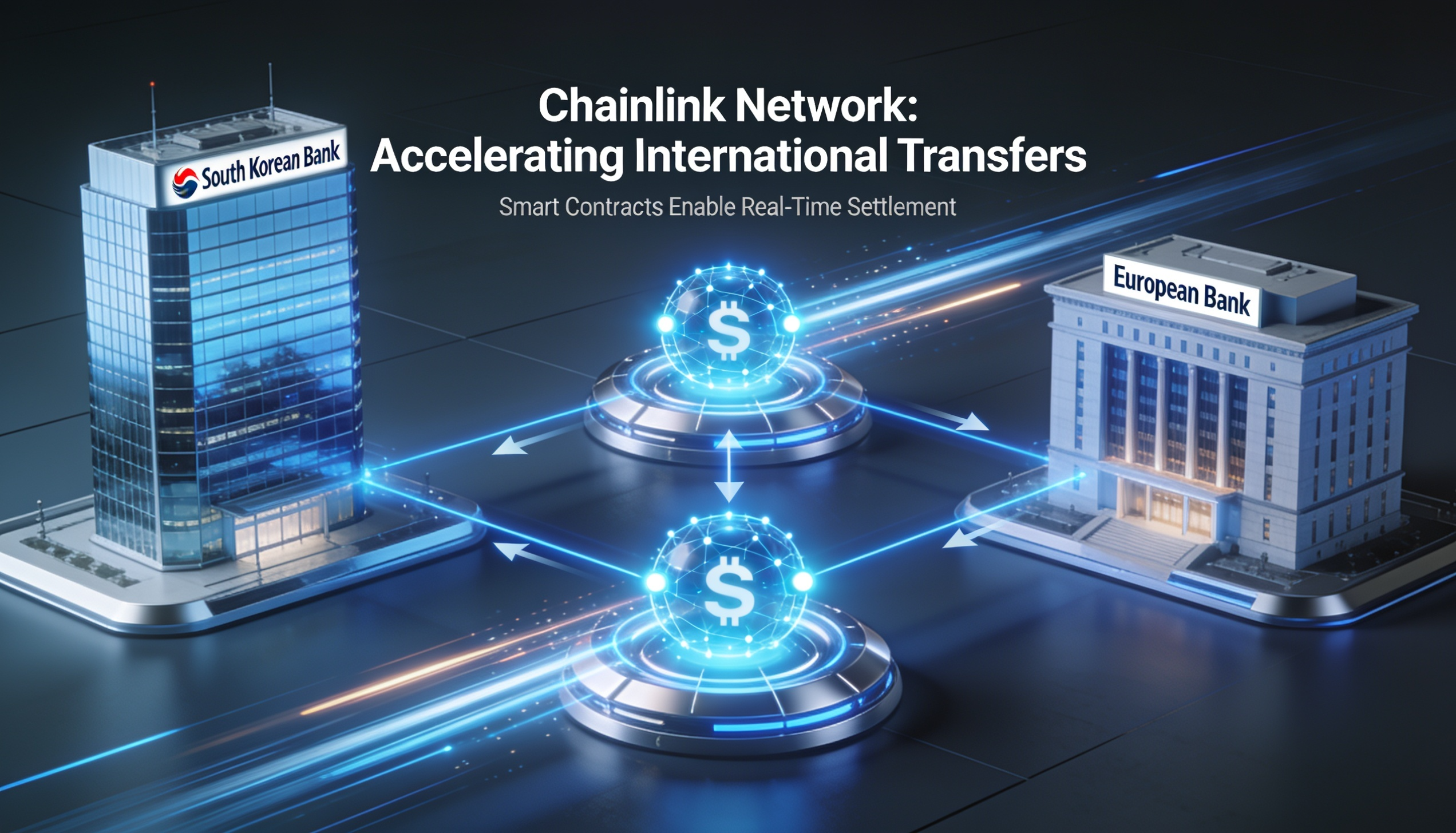 South Korean and European Banks Tap Chainlink to Accelerate Cross-Border Settlements