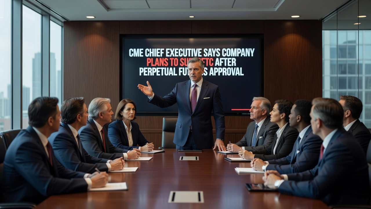 CME Chief Vows Court Battle After CFTC Clears Perpetual Futures Product