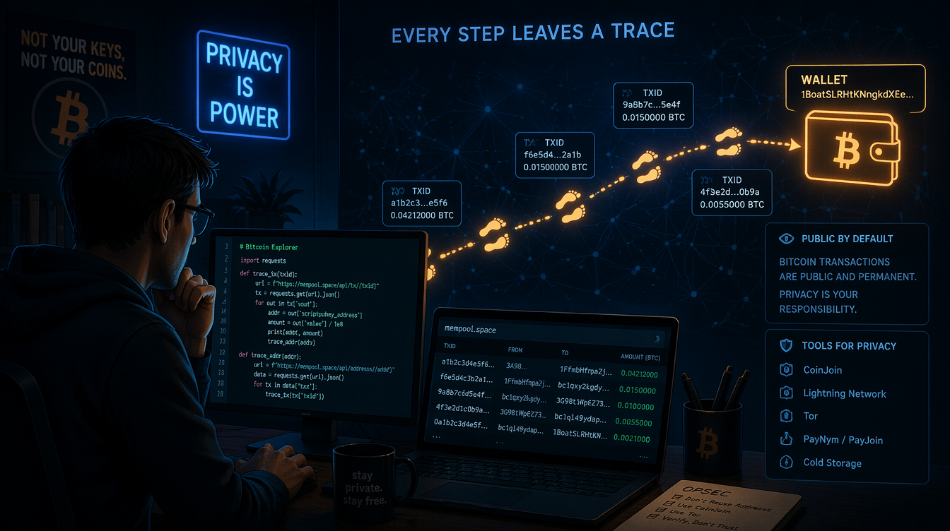 Developer Proposal to Scrap Bitcoin Privacy Flag Sparks Tracking Fears