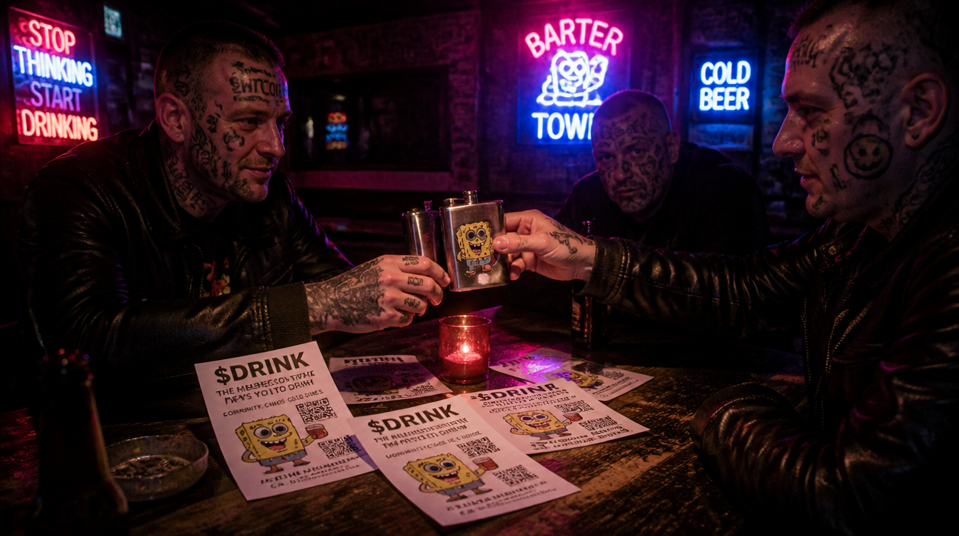 Inside Crypto’s Memecoin Frenzy: Alcohol Challenges, Stunts, and High-Risk Hype Culture