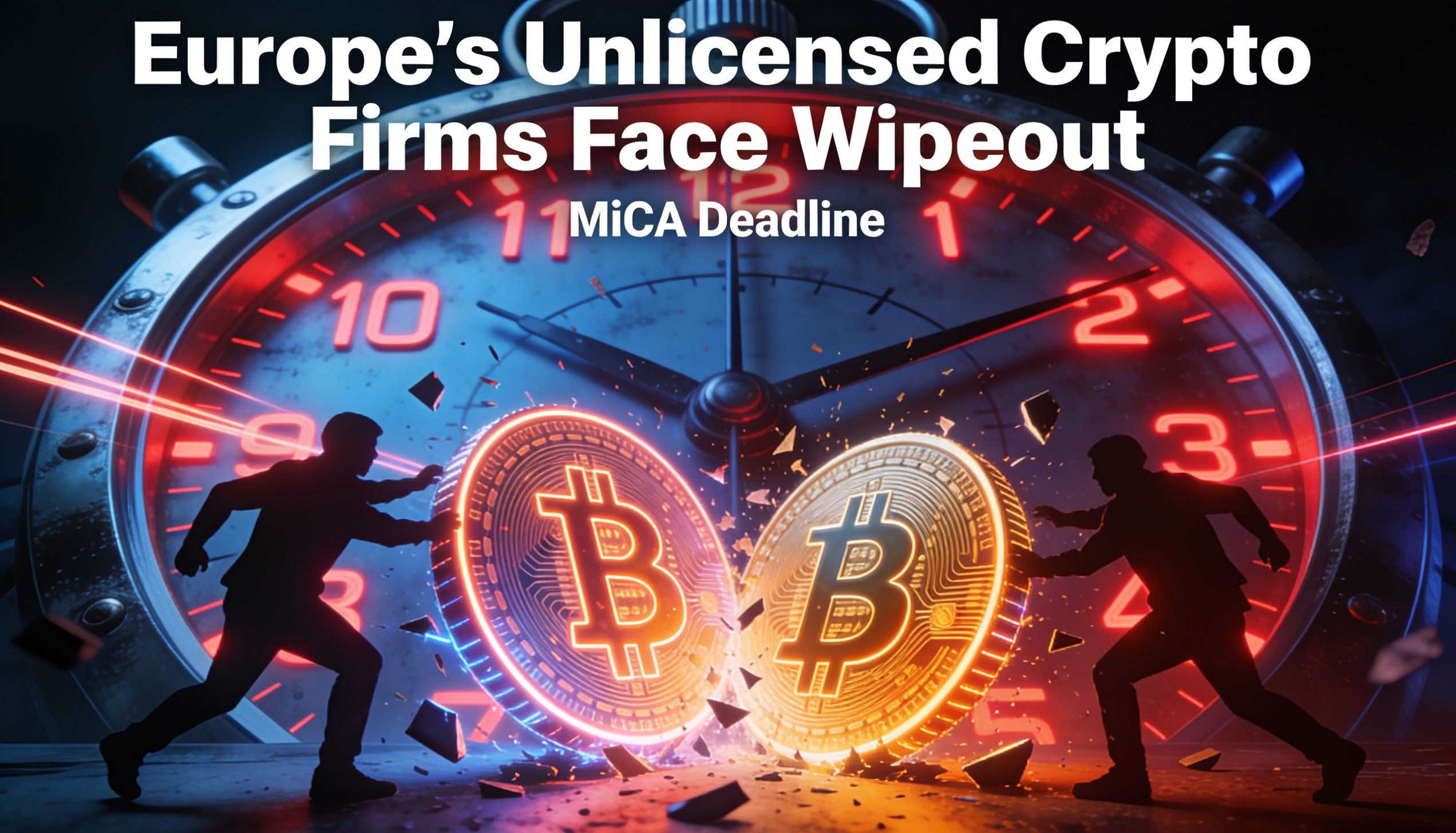 Europe’s Crypto Sector Faces Shakeout as MiCA Compliance Deadline Nears