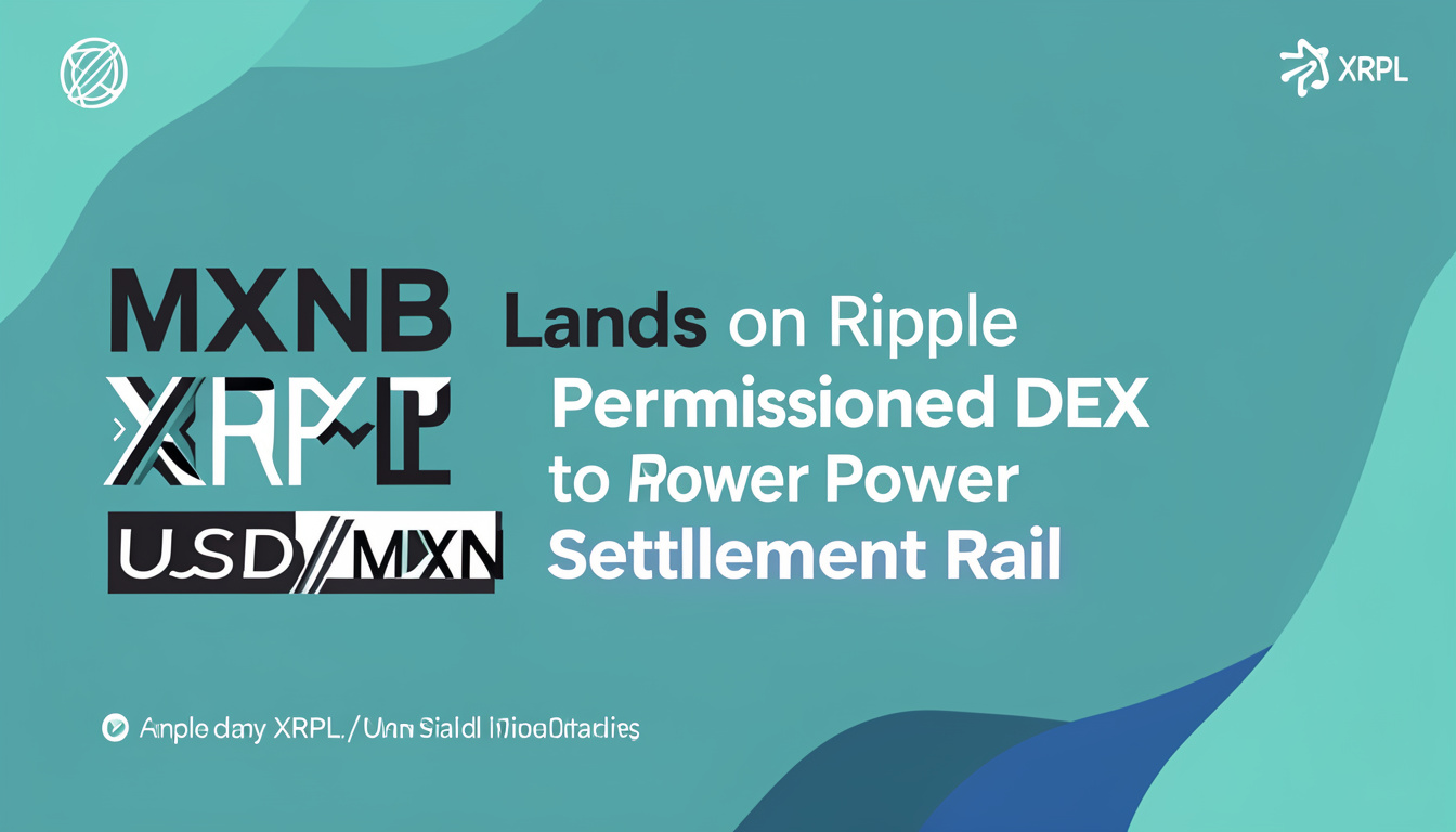 XRPL Expands FX Infrastructure With MXNB Integration for USD/MXN Settlement Network