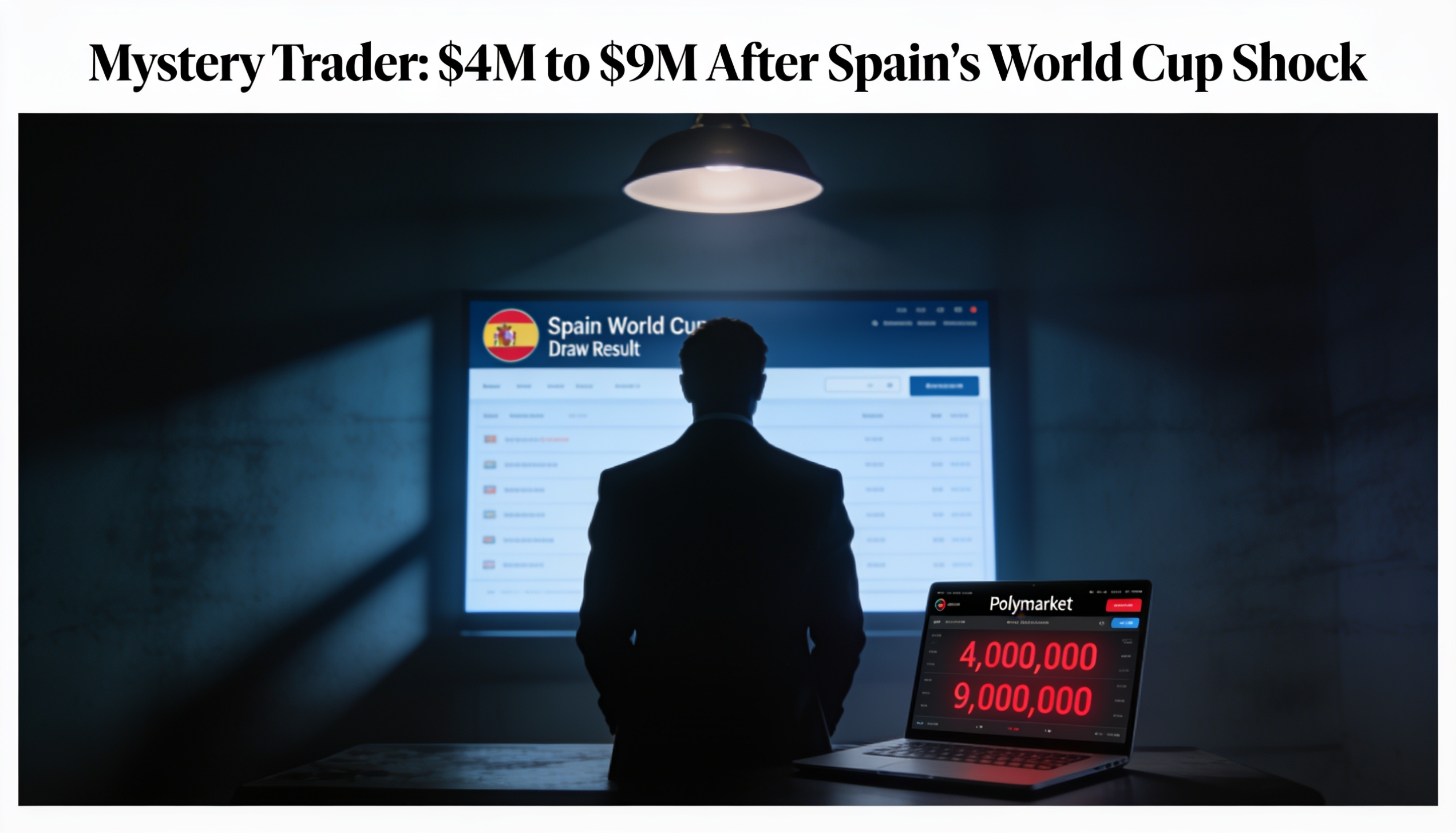 From $4M to $9M: Polymarket Whale Wins Big on Spain World Cup Surprise
