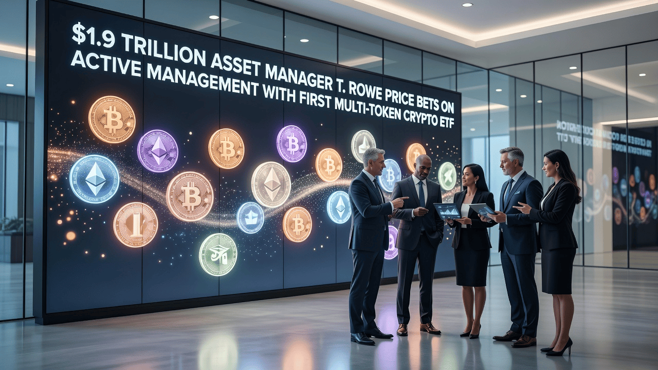 Wall Street’s T. Rowe Price Debuts Multi-Token Crypto ETF Play