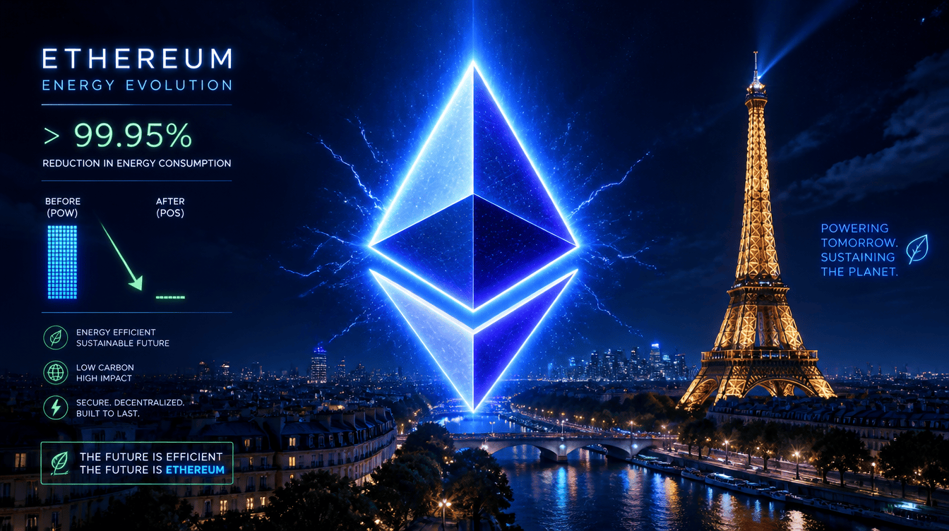 CCAF Report Highlights Ethereum’s Dramatic Energy Shift After Merge Upgrade