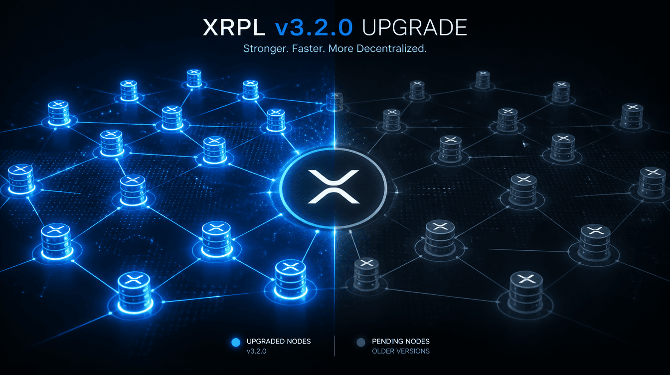 Adoption Gap Emerges: Majority of XRPL Nodes Yet to Install v3.2.0