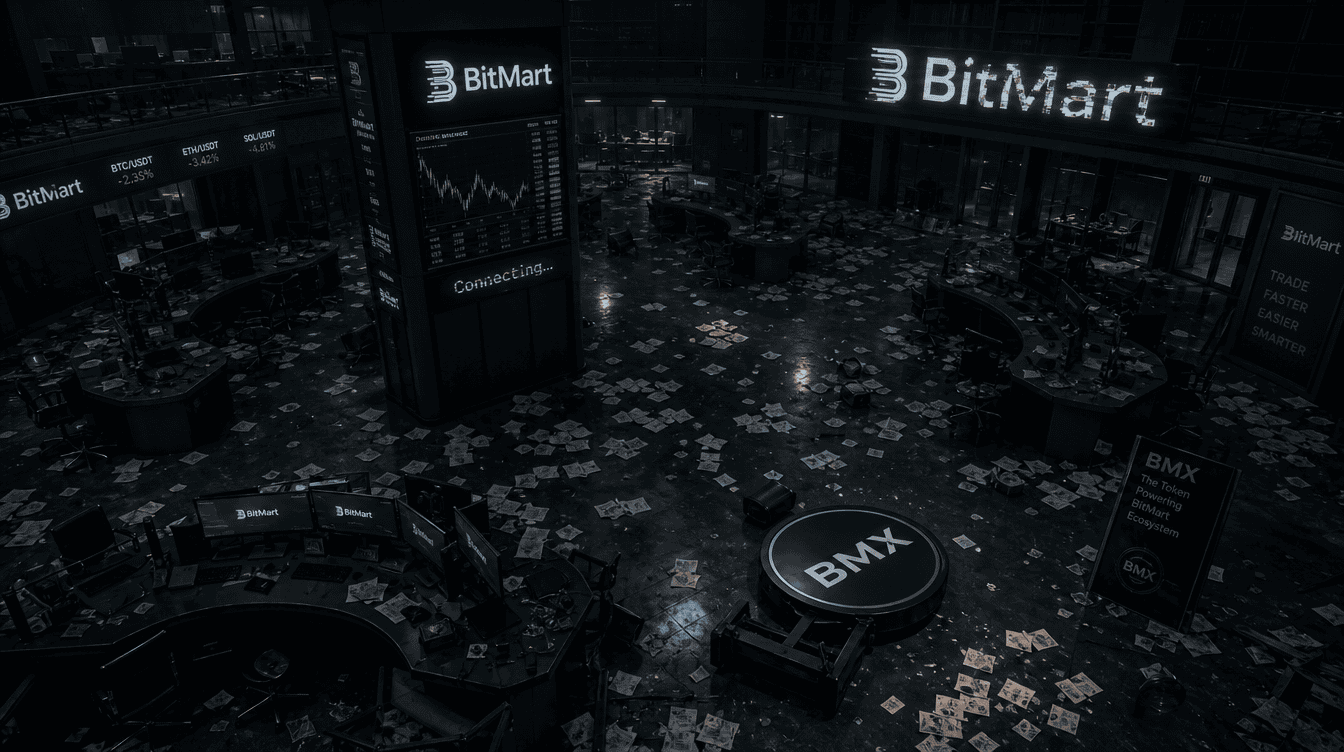 BitMart Announces Shutdown, Native BMX Token Suffers Massive 58% Drop