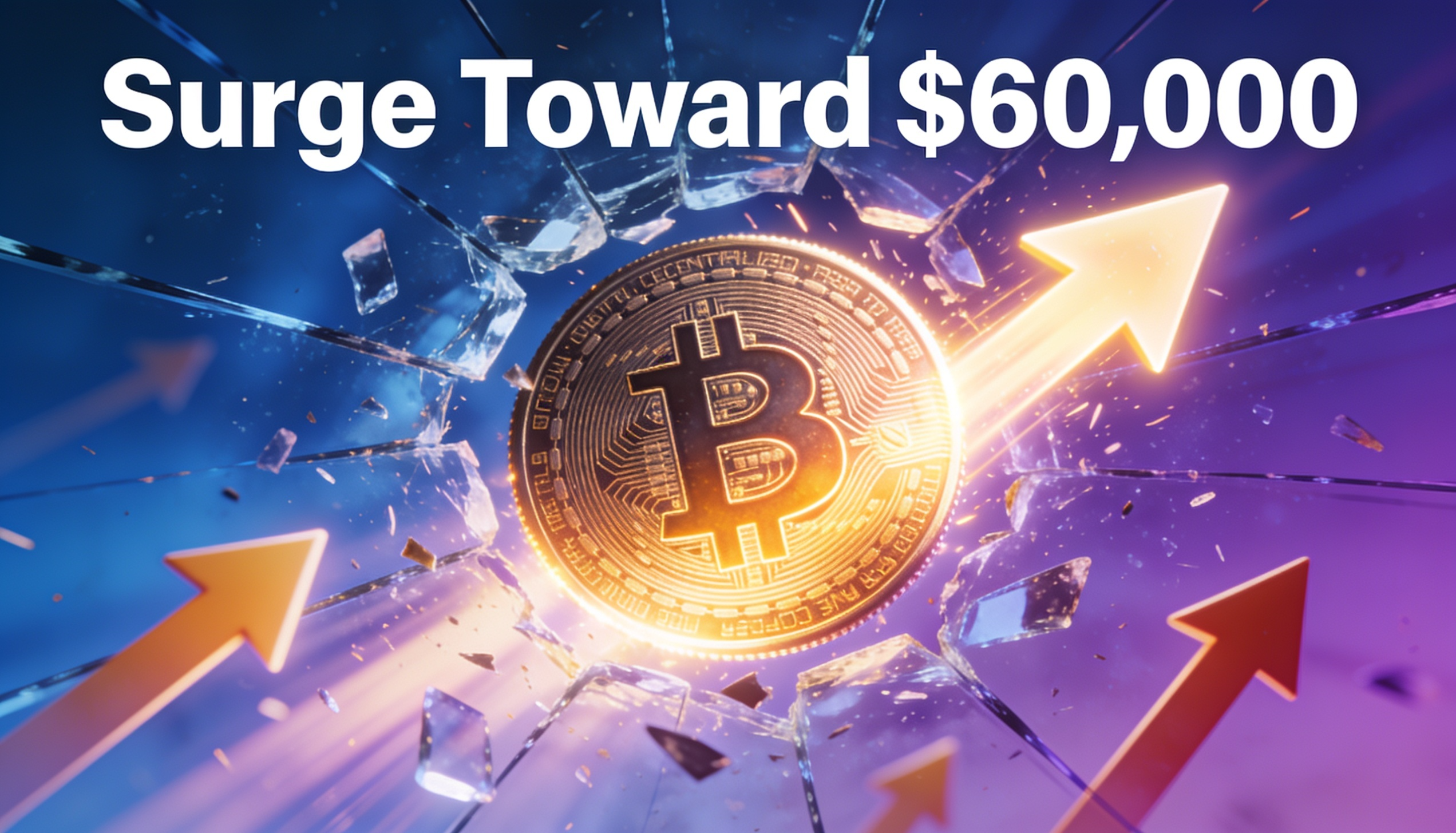 Fed’s Warsh Remarks Lift Bitcoin Toward Key $60K Level