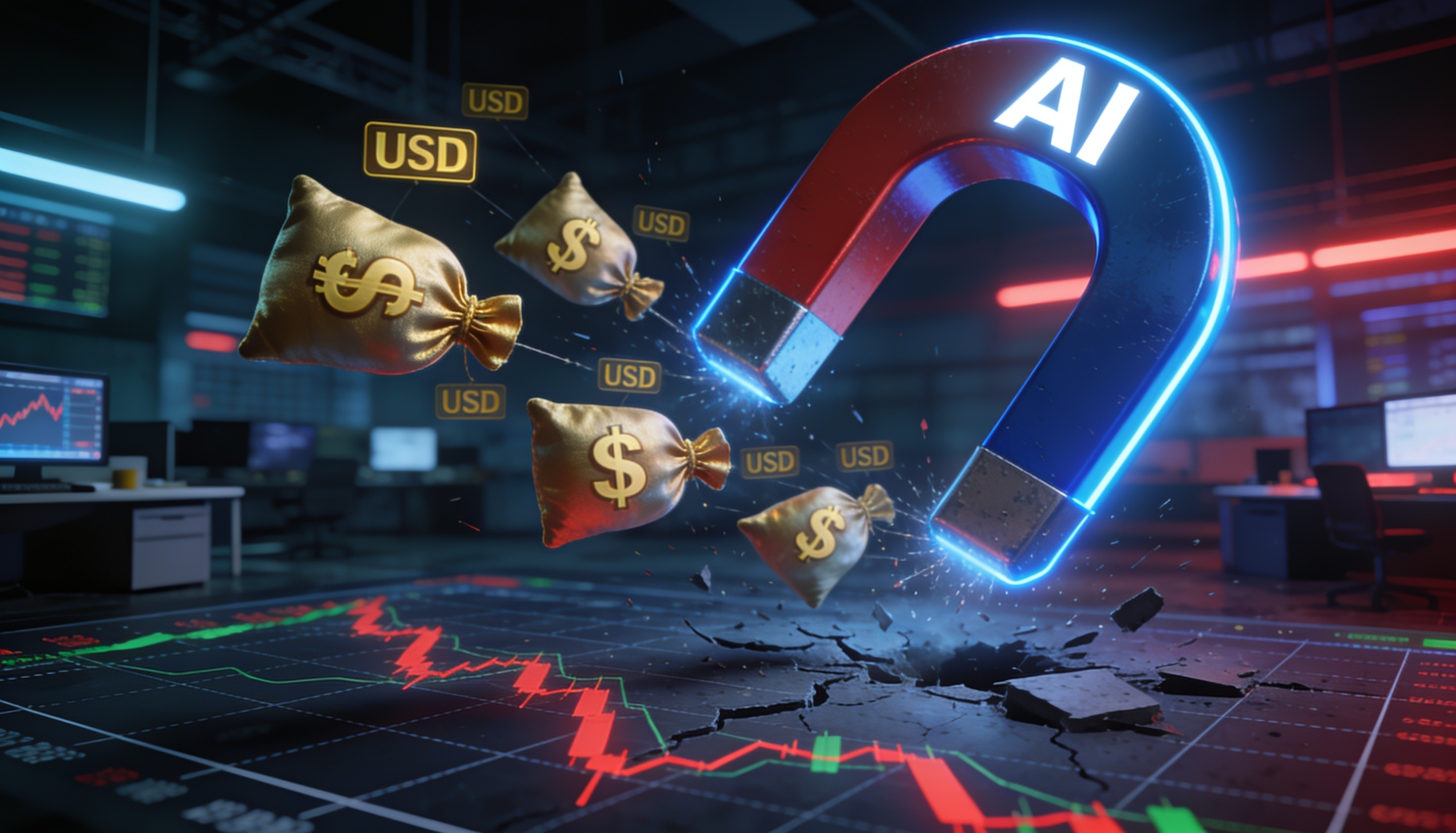 AI Market Boom Gains Momentum as New Stock Debuts Threaten Crypto Flows