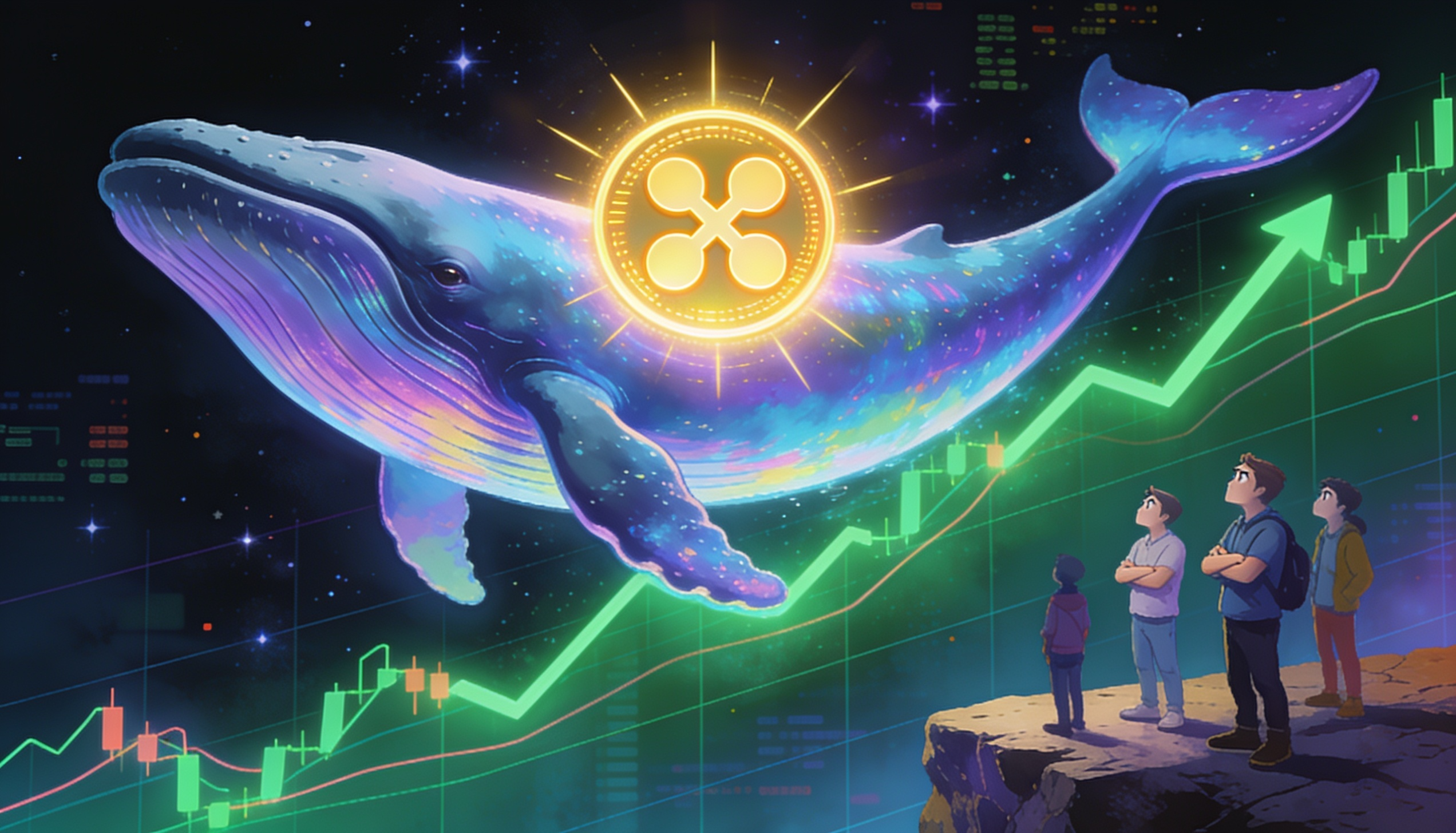 XRP Inches Higher as Big Holders Step In, Retail Stays on Sidelines