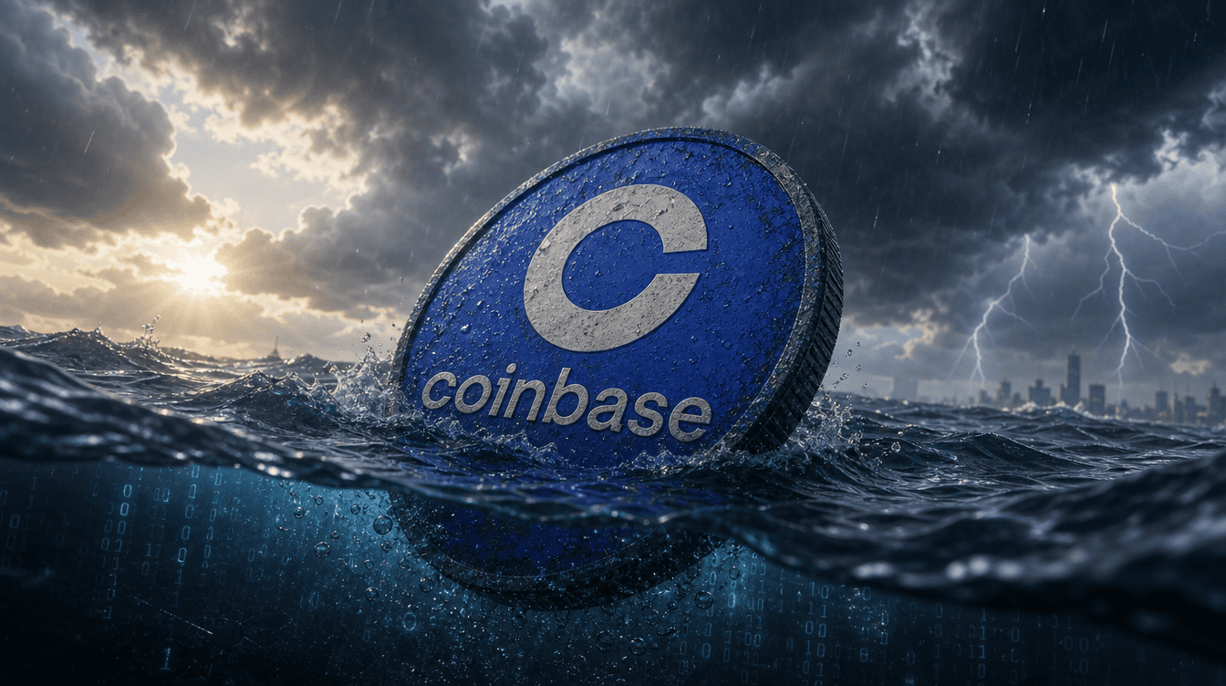 Coinbase Plunges 5% Following Disappointing Quarterly Revenue Report