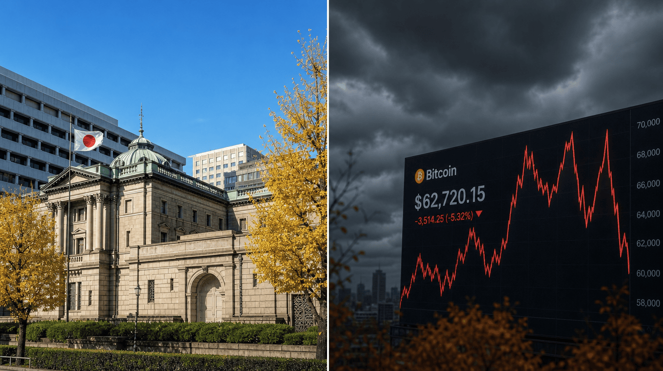 Bitcoin Faces Growing Carry Trade Pressure as BoJ Holds and Yen Support Eases