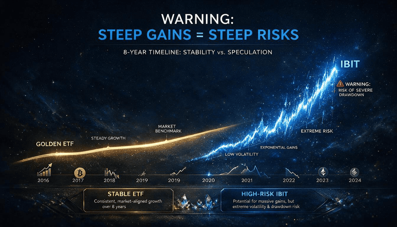 What Gold’s 8-Year Standstill Means for IBIT’s Future
