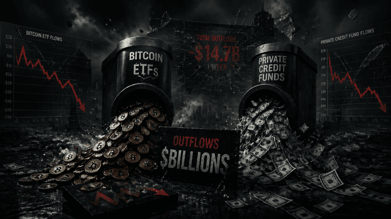 ETF Withdrawals and Private Credit Redemptions Raise Red Flags Across Markets