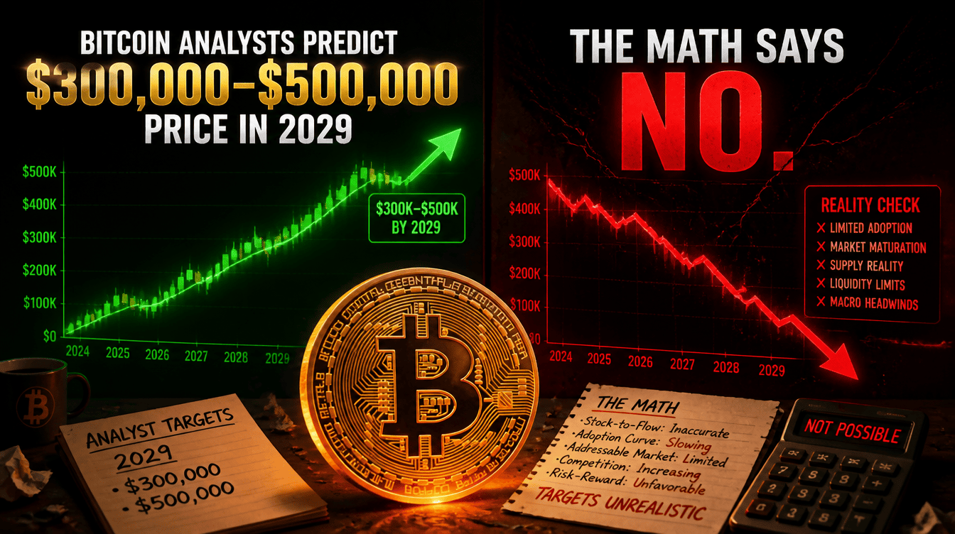 Can Bitcoin Hit $500K? Analysts Dream Big, Data Pushes Back