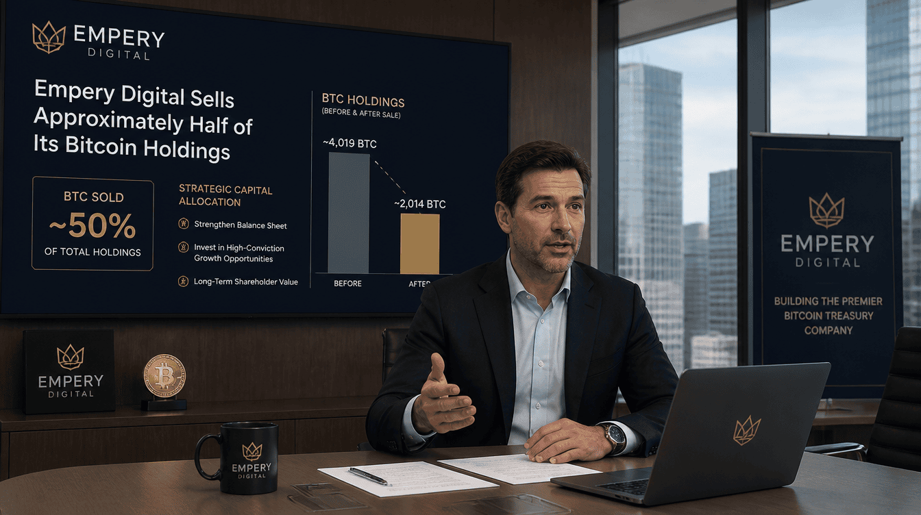 Empery Digital Slashes Bitcoin Holdings With Large-Scale BTC Liquidation