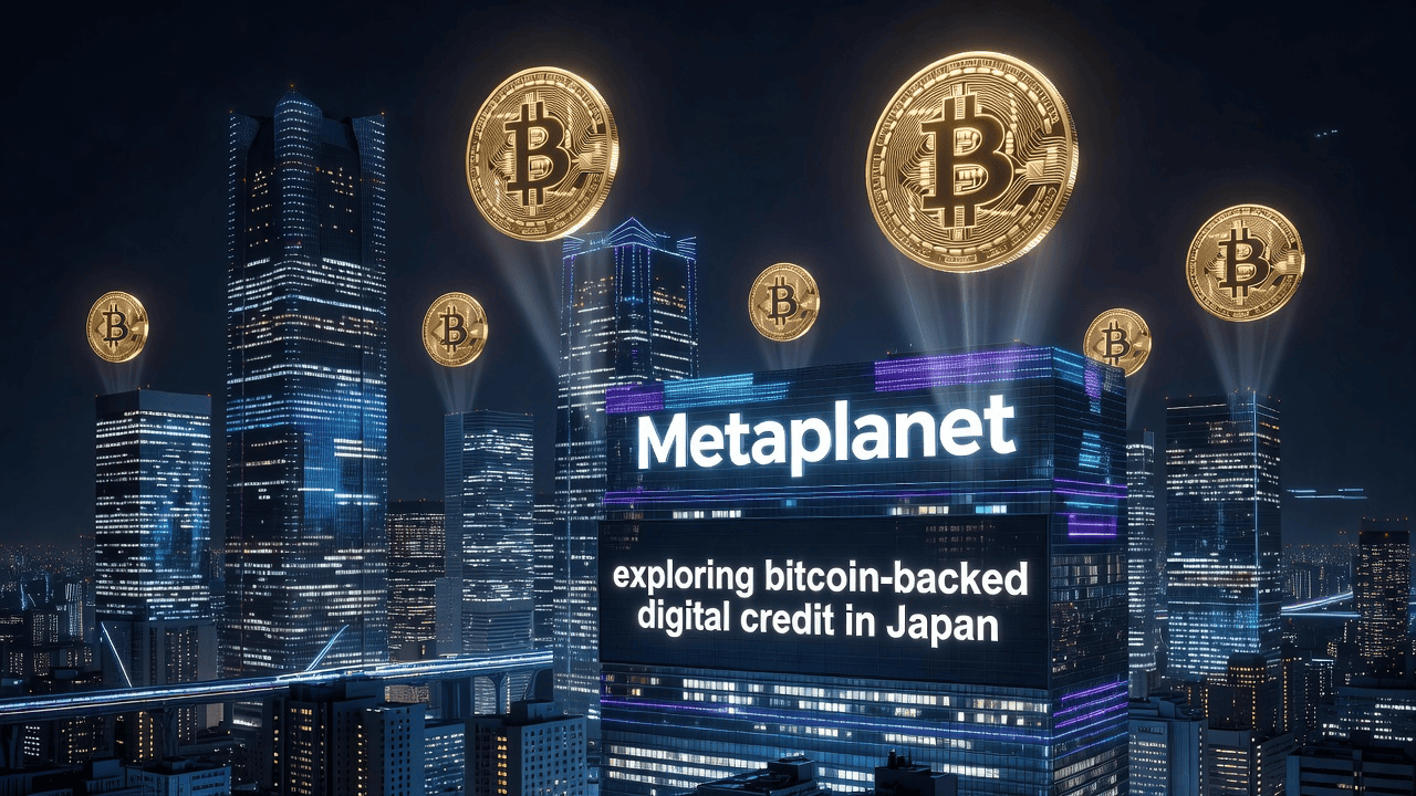 Metaplanet Moves Toward Bitcoin-Backed Finance With New Digital Credit Plans