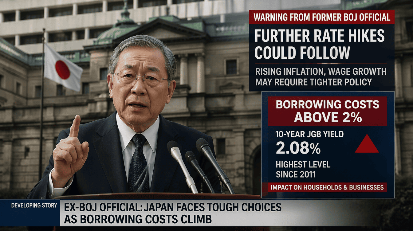 Japan Could Push Interest Rates Past 2% Sooner Than Expected, Says Former BOJ Official
