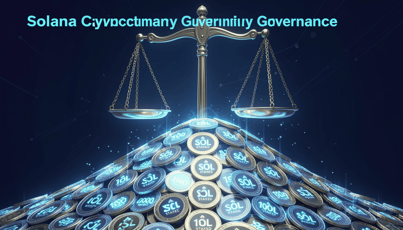 Solana Debuts Governance System, Requires 100K SOL to Participate