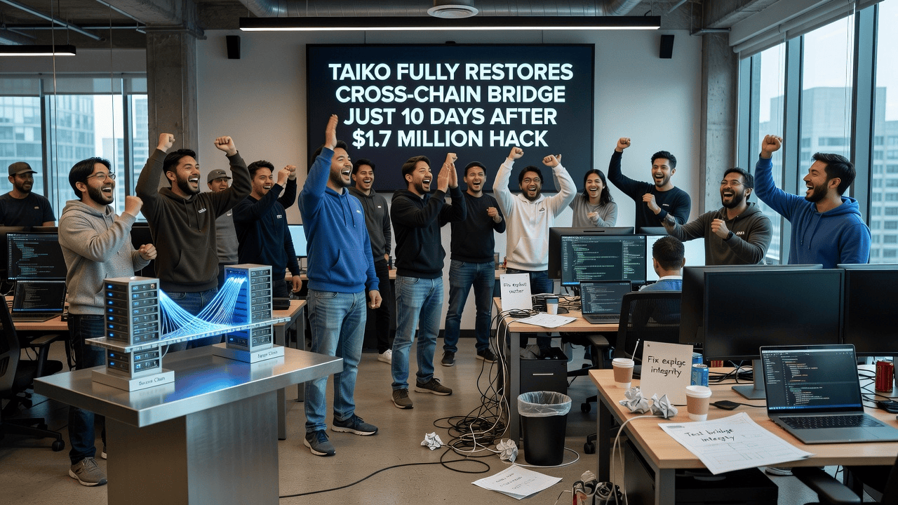 Taiko Completes Bridge Recovery Less Than Two Weeks After Hack
