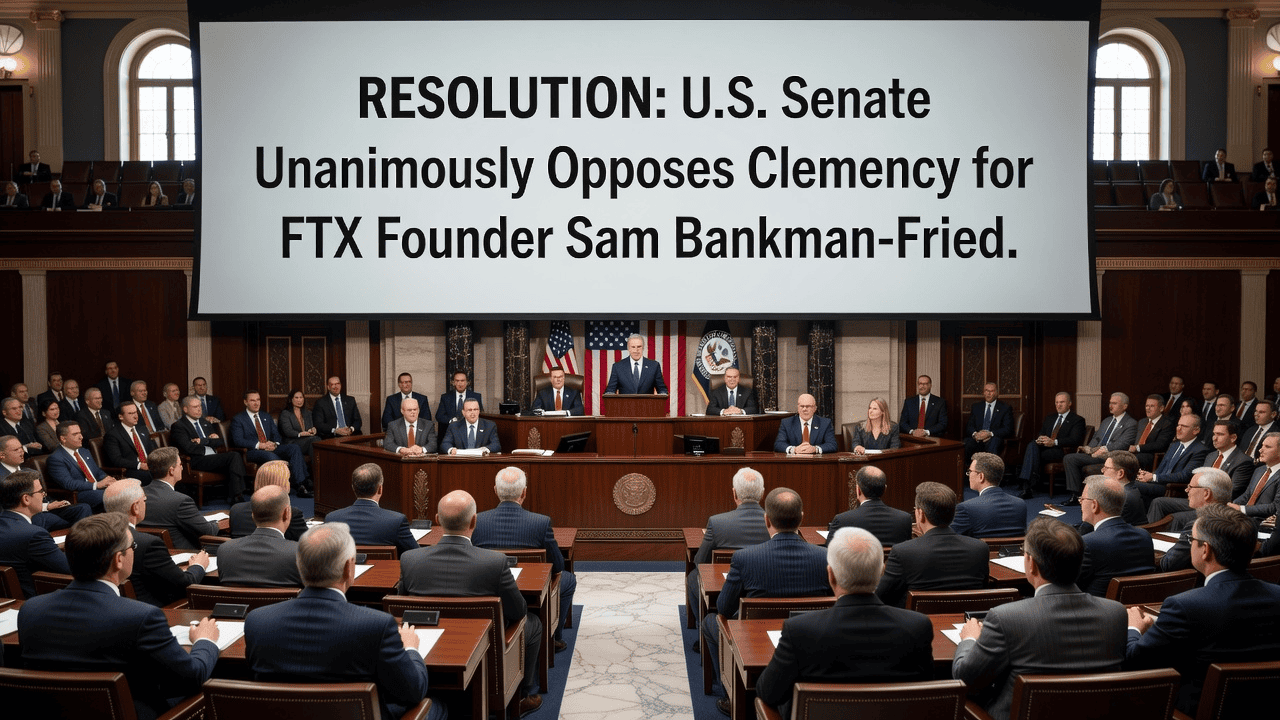 FTX Founder Denied Relief as Senate Opposes Clemency Unanimously